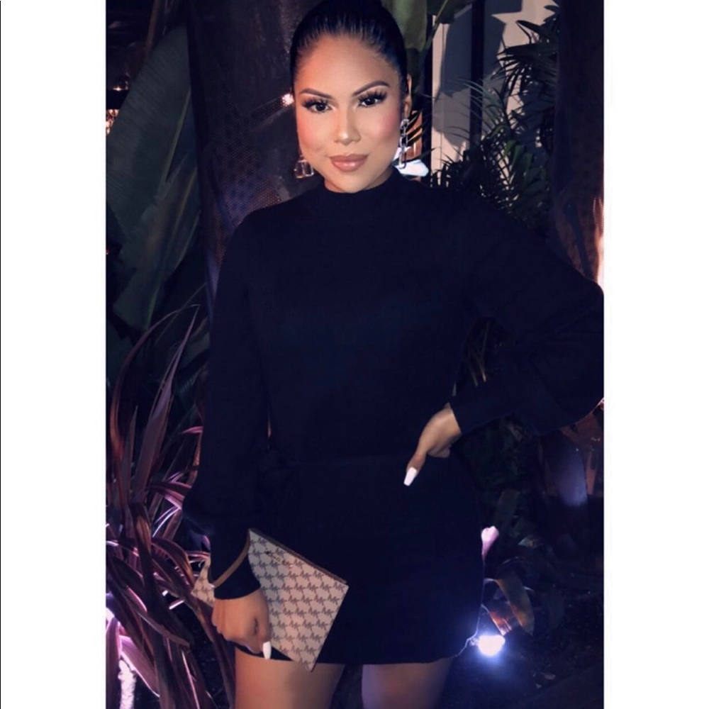 Black Sweater Dress